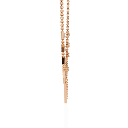 Vertex Pavé Lab Grown Diamond Necklace