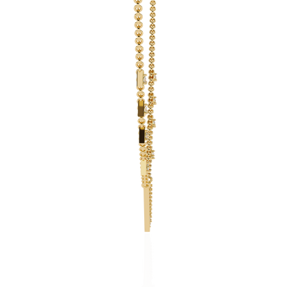 Vertex Pavé Lab Grown Diamond Necklace