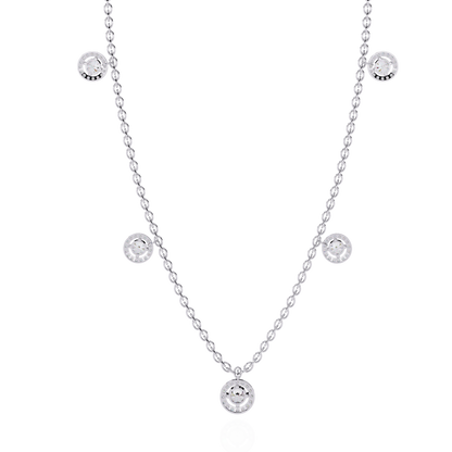 Solstice Bezel Station Lab Grown Diamond Necklace