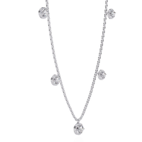 Solstice Bezel Station Lab Grown Diamond Necklace - Ophiratbf