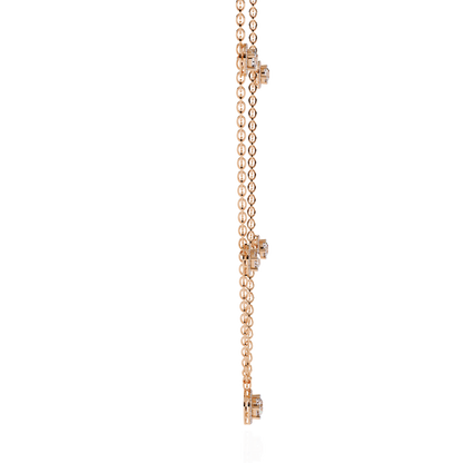 Solstice Bezel Station Lab Grown Diamond Necklace