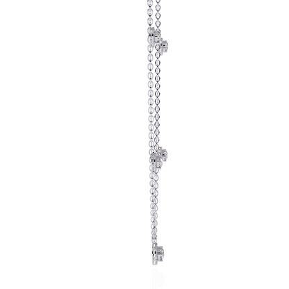 Solstice Bezel Station Lab Grown Diamond Necklace