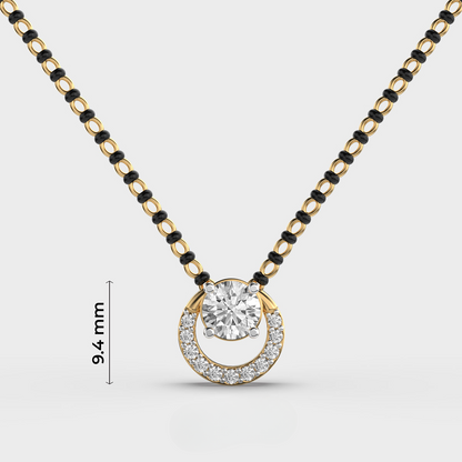 Sanskriti Solitaire Mangalsutra Pendant