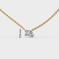 Axisglow Geometric Diamond Pendant - Ophiratbf