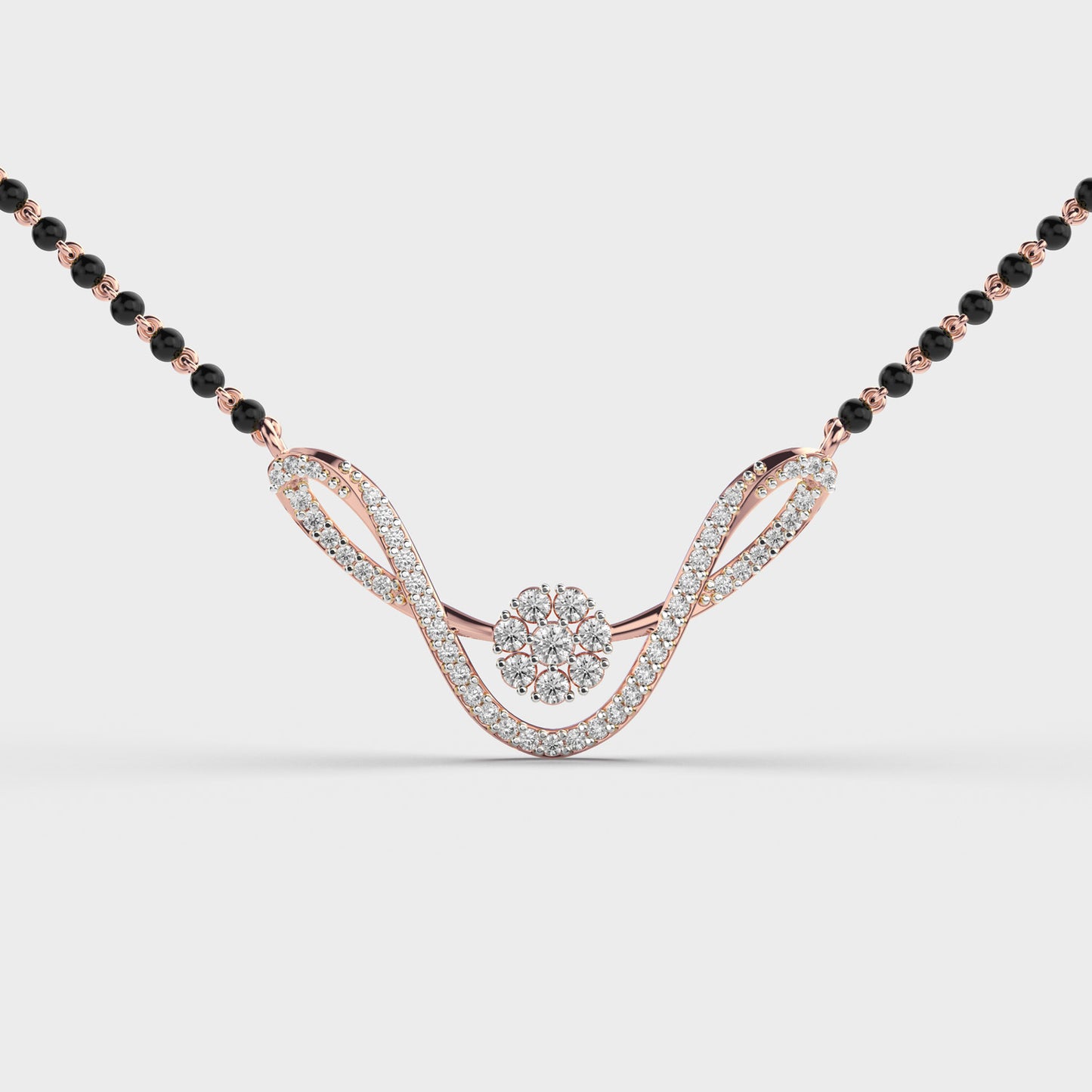 eternia link diamond mangalsutra