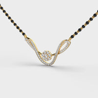 Eternia Link Diamond Mangalsutra - Ophiratbf