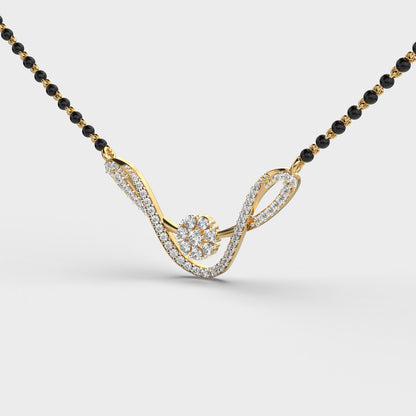 Eternia Link Diamond Mangalsutra