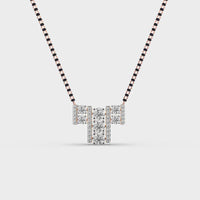 Stylish Alphabet Diamond Pendant - Ophiratbf