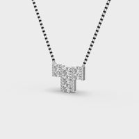 Stylish Alphabet Diamond Pendant - Ophiratbf