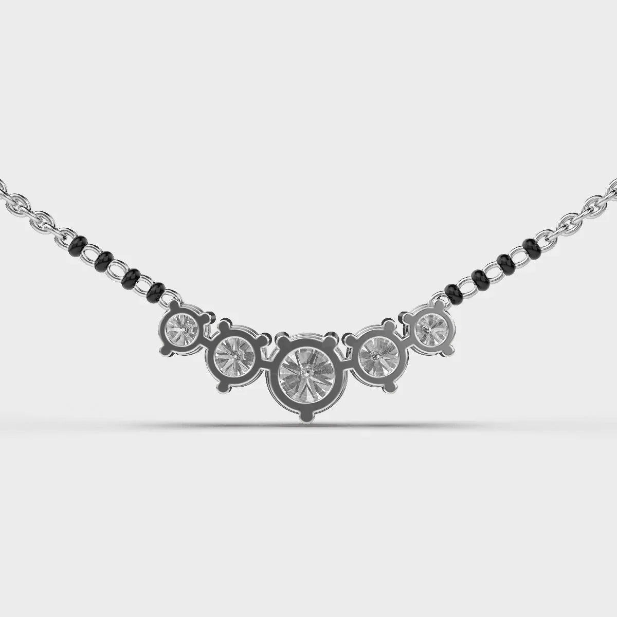 Elegant Diamond Mangalsutra - Ophiratbf