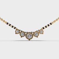 Elegant Diamond Mangalsutra - Ophiratbf