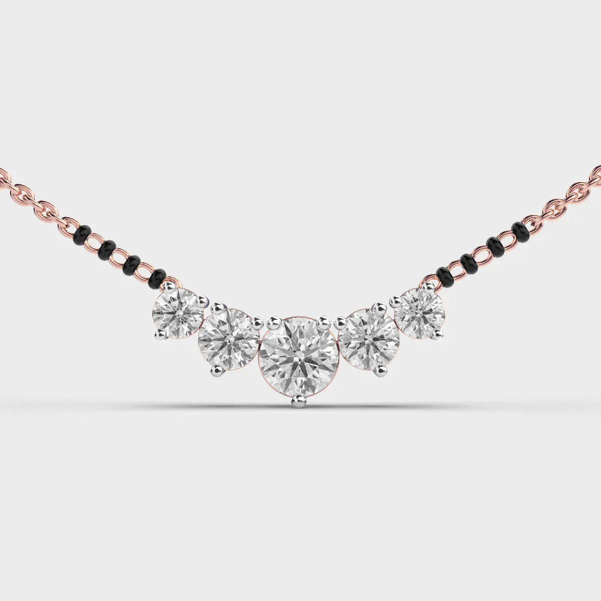 Elegant Diamond Mangalsutra - Ophiratbf