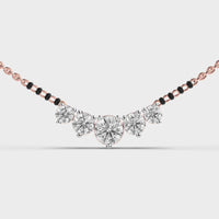 Elegant Diamond Mangalsutra - Ophiratbf