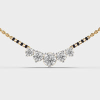 Elegant Diamond Mangalsutra - Ophiratbf
