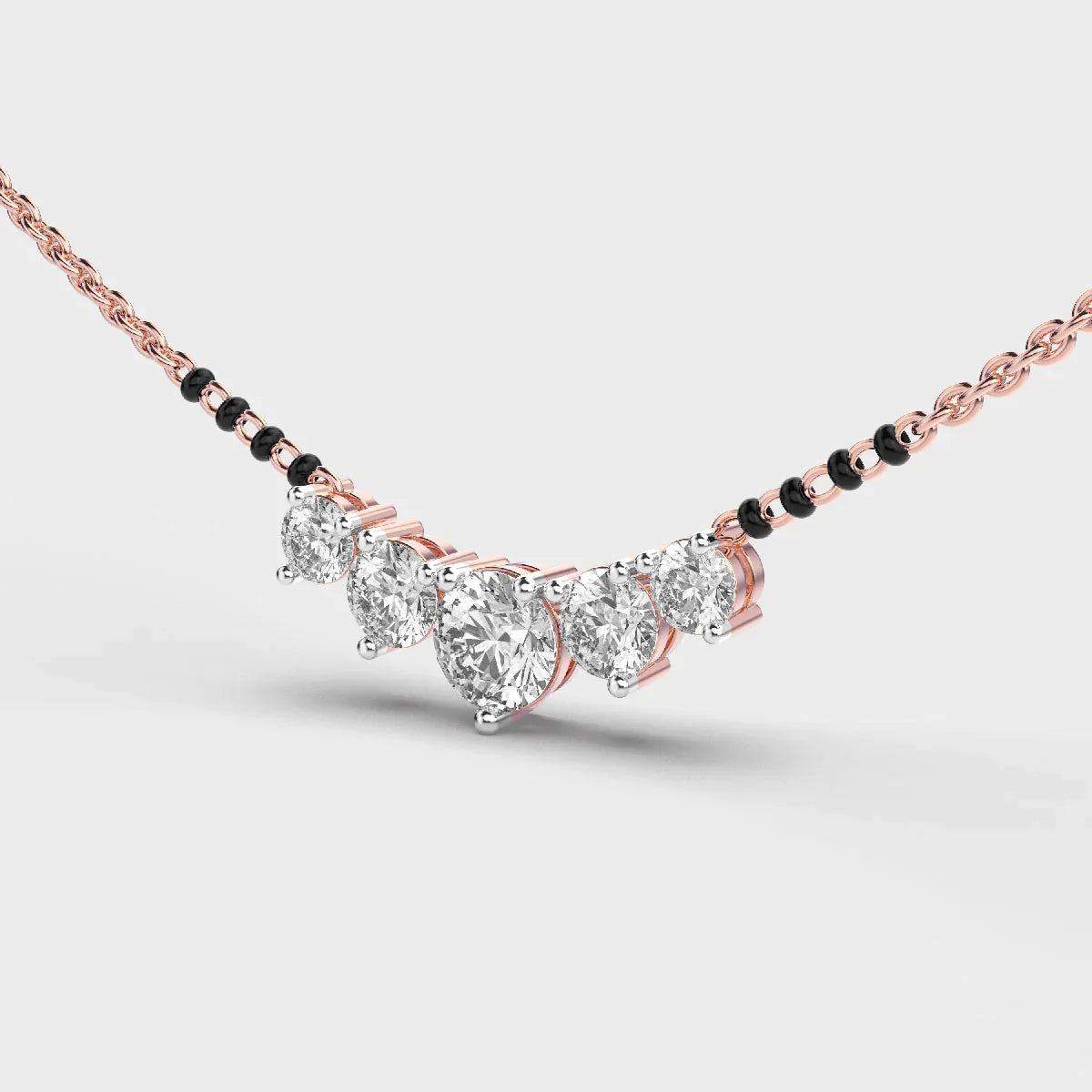 Elegant Diamond Mangalsutra - Ophiratbf