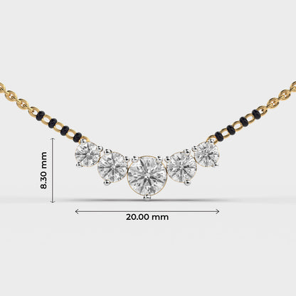 Elegant Diamond Mangalsutra