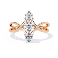 Serenade Trio Lab Grown Diamond Ring - Ophiratbf