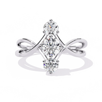 Serenade Trio Lab Grown Diamond Ring - Ophiratbf