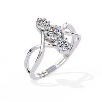 Serenade Trio Lab Grown Diamond Ring - Ophiratbf