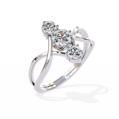 Serenade Trio Lab Grown Diamond Ring