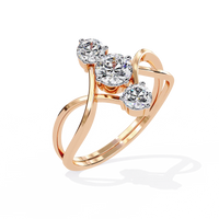 Serenade Trio Lab Grown Diamond Ring - Ophiratbf