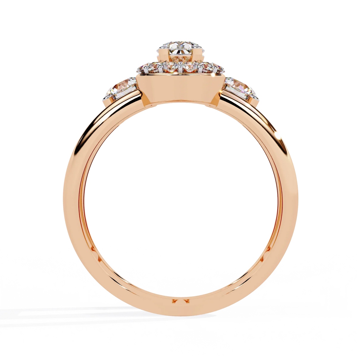 Harmony Pear Lab Grown Diamond Ring - Ophiratbf