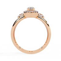 Harmony Pear Lab Grown Diamond Ring - Ophiratbf