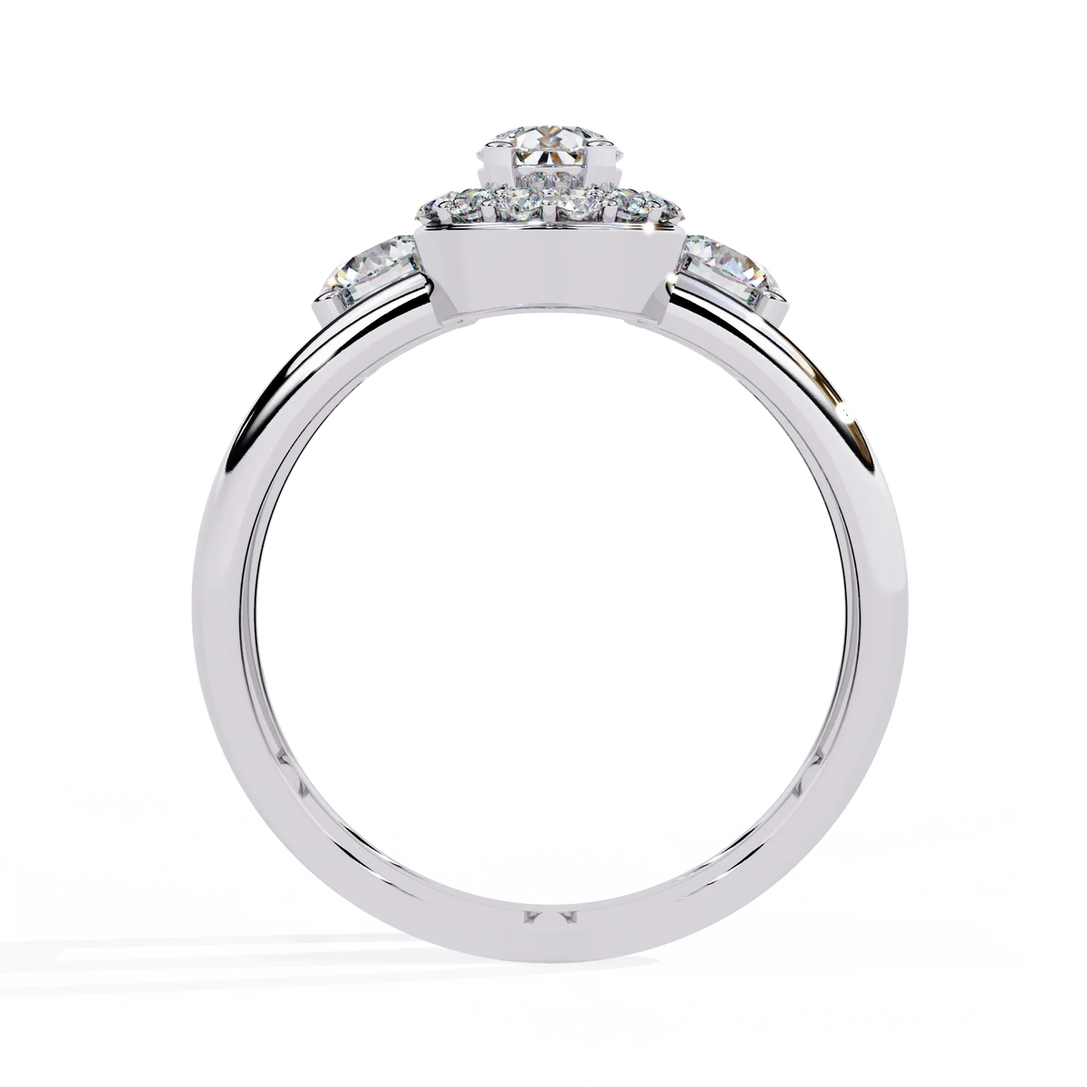 Harmony Pear Lab Grown Diamond Ring - Ophiratbf