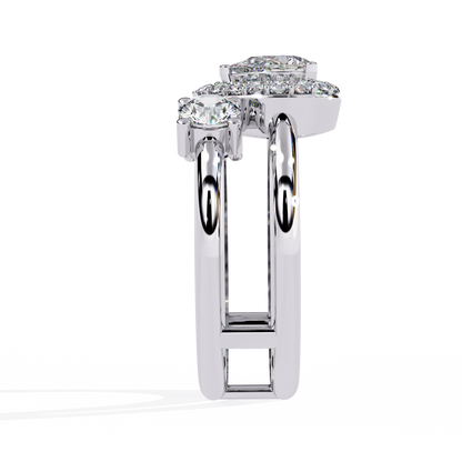 Harmony Pear Lab Grown Diamond Ring