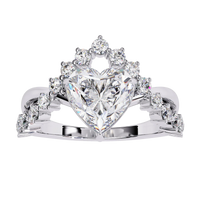 Royal Heart Lab Grown Diamond Ring - Ophiratbf