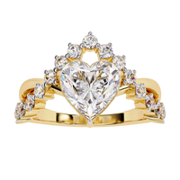 Royal Heart Lab Grown Diamond Ring - Ophiratbf