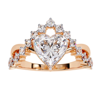 Royal Heart Lab Grown Diamond Ring - Ophiratbf