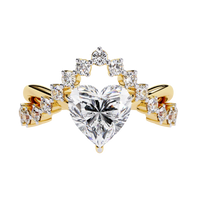 Royal Heart Lab Grown Diamond Ring - Ophiratbf