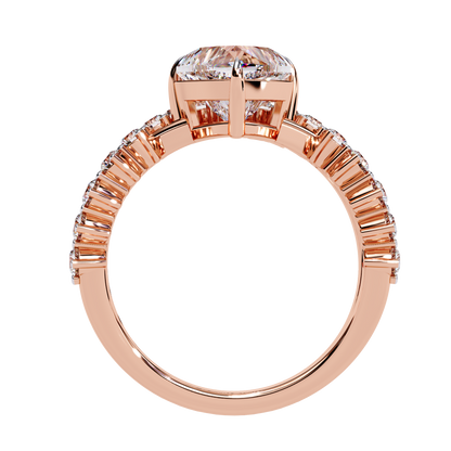 Royal Heart Lab Grown Diamond Ring
