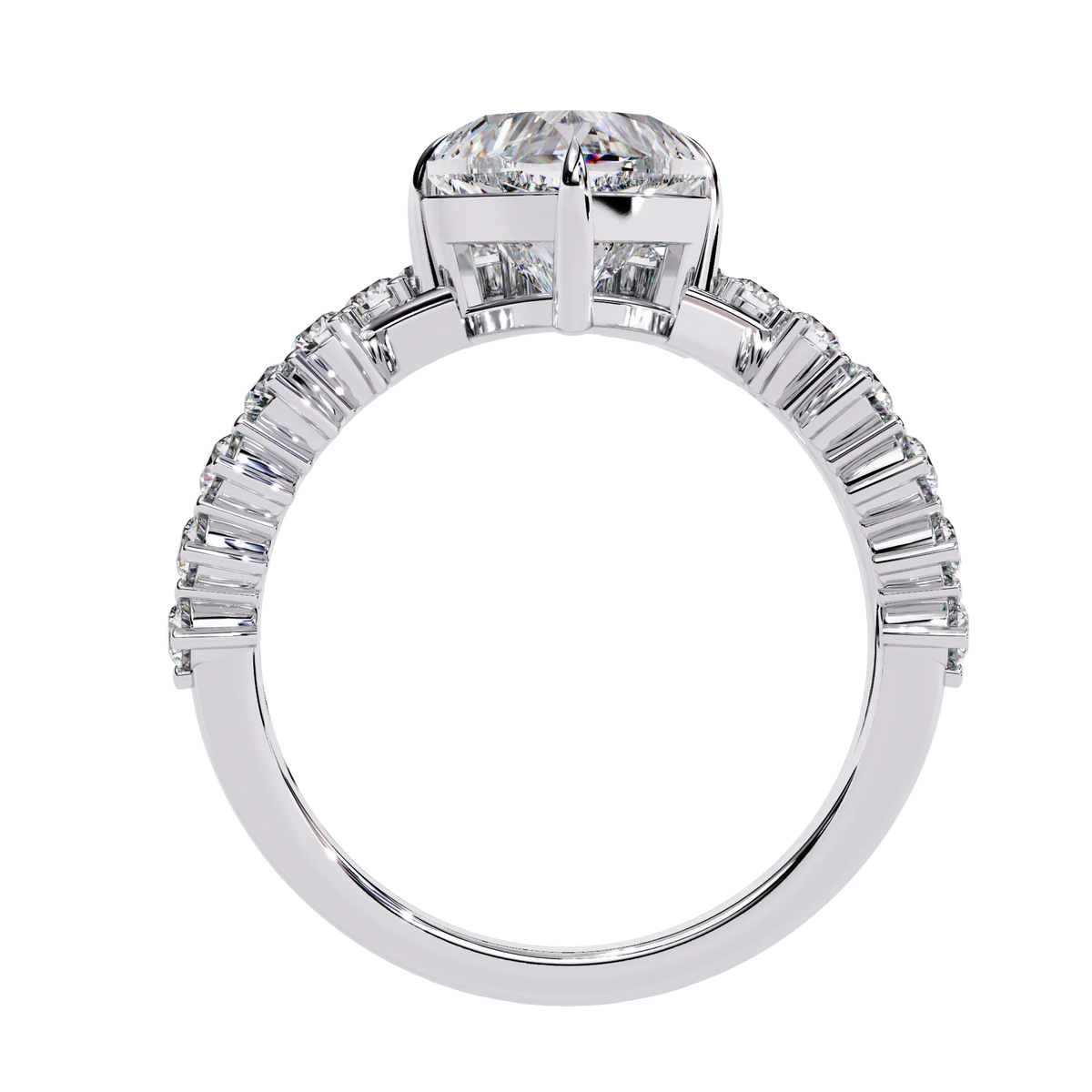 Royal Heart Lab Grown Diamond Ring - Ophiratbf