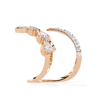 Elysian Pear Lab Grown Diamond Ring - Ophiratbf