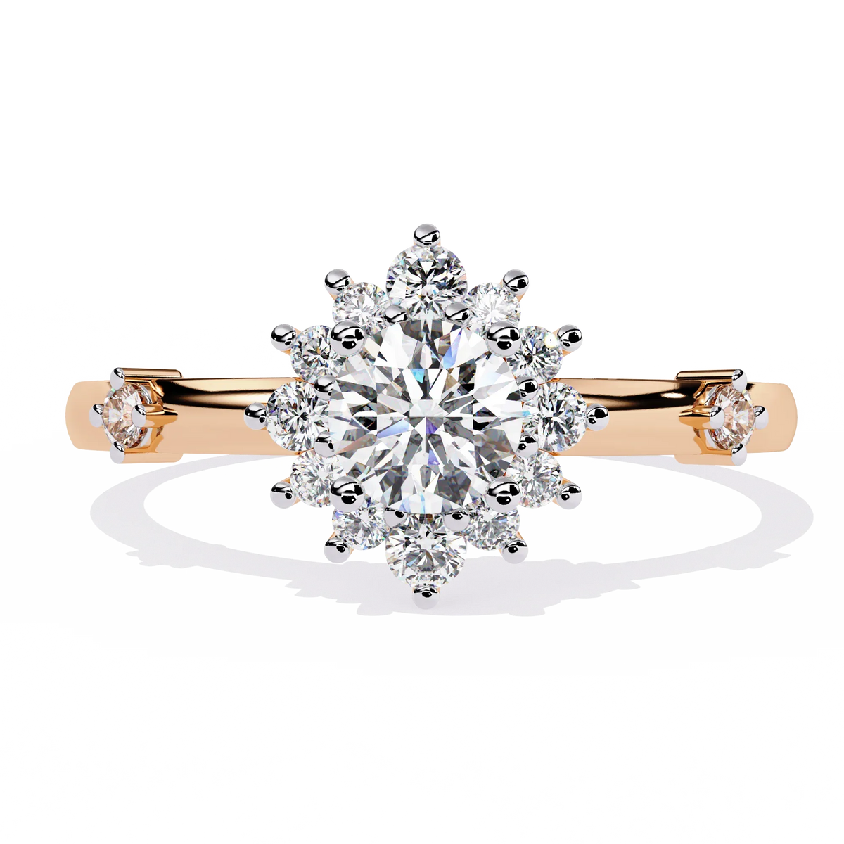 Aurora Bloom Lab Grown Diamond Ring - Ophiratbf
