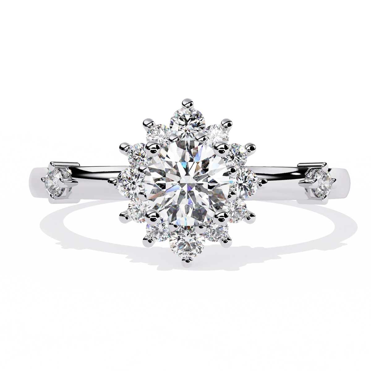 Aurora Bloom Lab Grown Diamond Ring - Ophiratbf