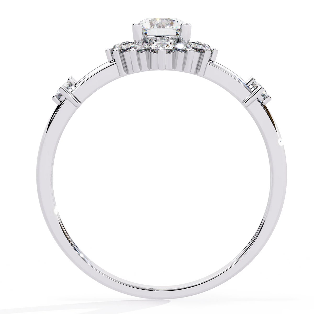 Aurora Bloom Lab Grown Diamond Ring - Ophiratbf