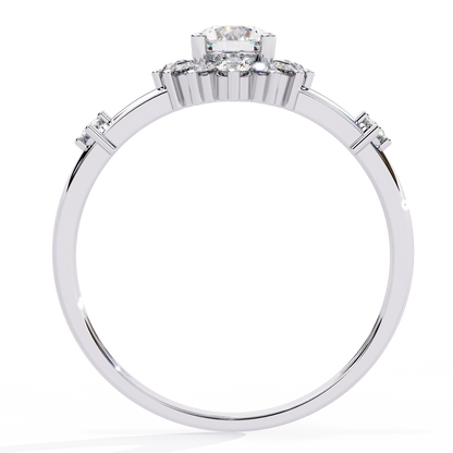 Aurora Bloom Lab Grown Diamond Ring