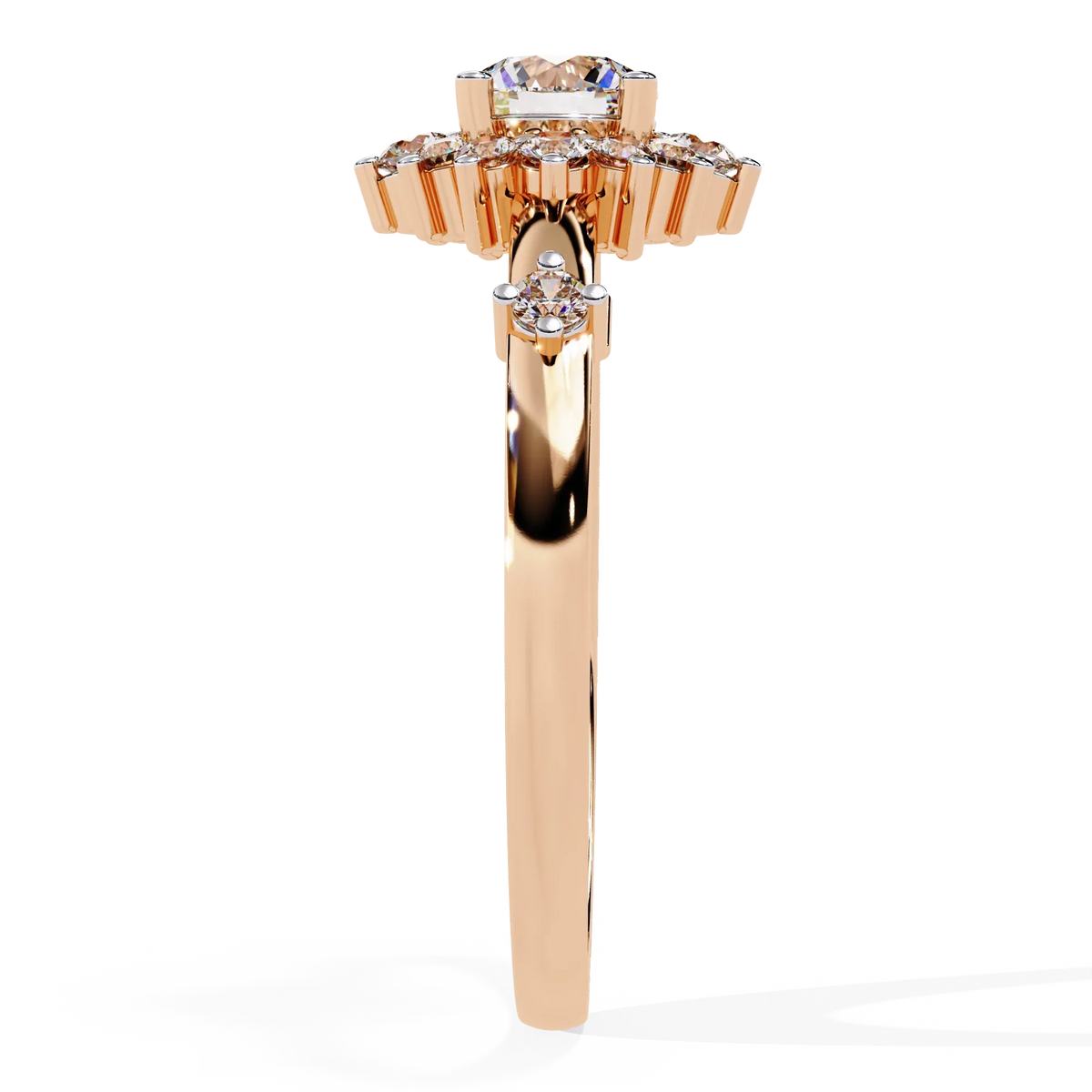 Aurora Bloom Lab Grown Diamond Ring - Ophiratbf