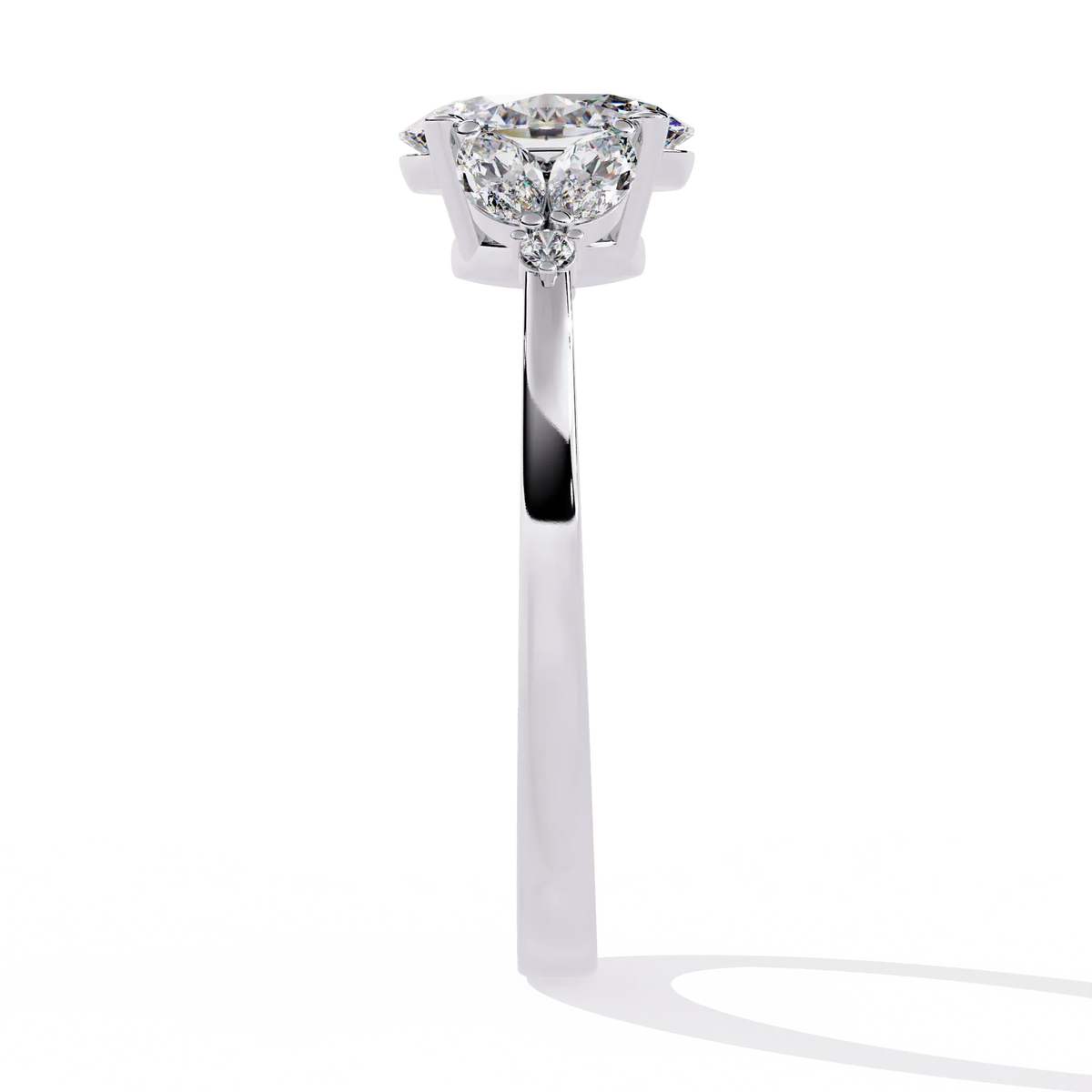 Eternal Elegance Oval Lab Grown Diamond Ring - Ophiratbf