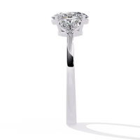 Eternal Elegance Oval Lab Grown Diamond Ring - Ophiratbf