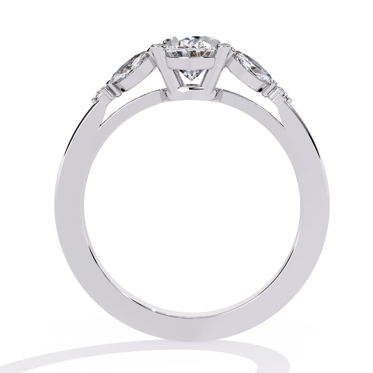 Eternal Elegance Oval Lab Grown Diamond Ring - Ophiratbf