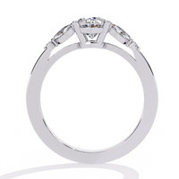 Eternal Elegance Oval Lab Grown Diamond Ring - Ophiratbf