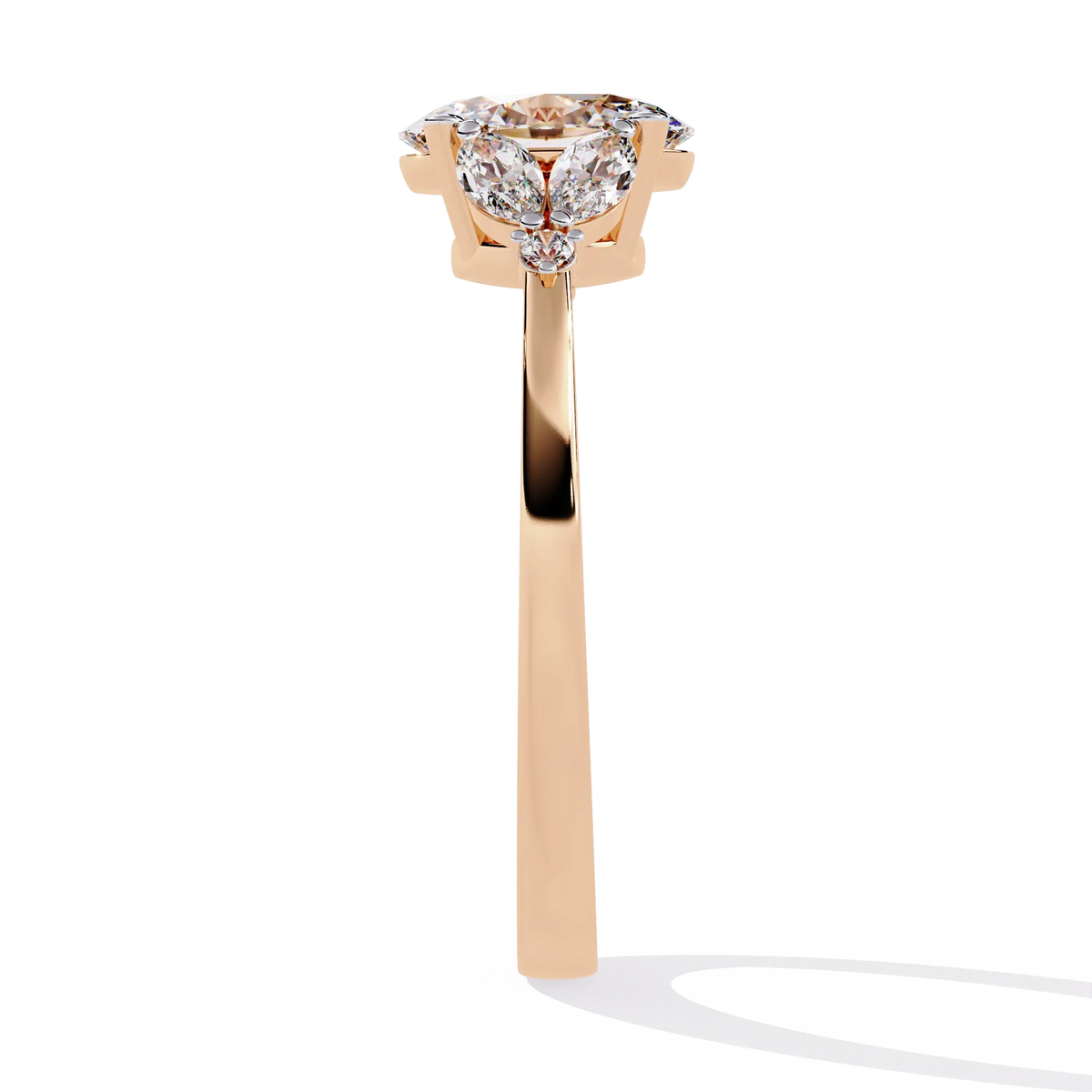 Eternal Elegance Oval Lab Grown Diamond Ring - Ophiratbf