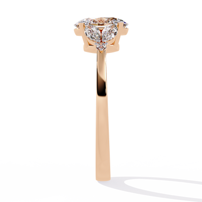 Eternal Elegance Oval Lab Grown Diamond Ring