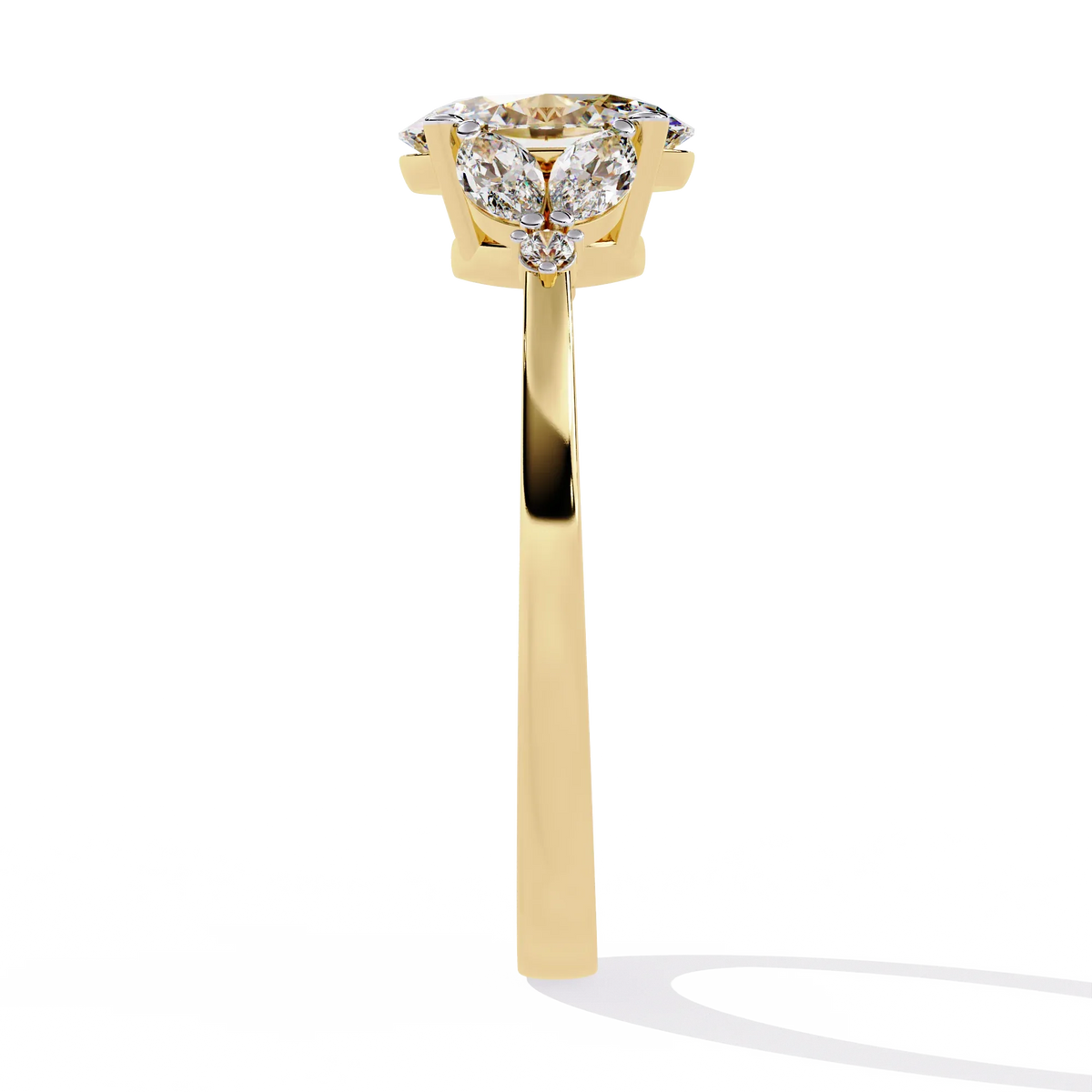 Eternal Elegance Oval Lab Grown Diamond Ring - Ophiratbf