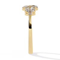 Eternal Elegance Oval Lab Grown Diamond Ring - Ophiratbf