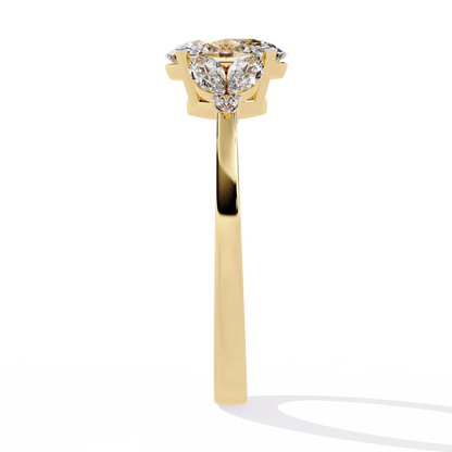 Eternal Elegance Oval Lab Grown Diamond Ring